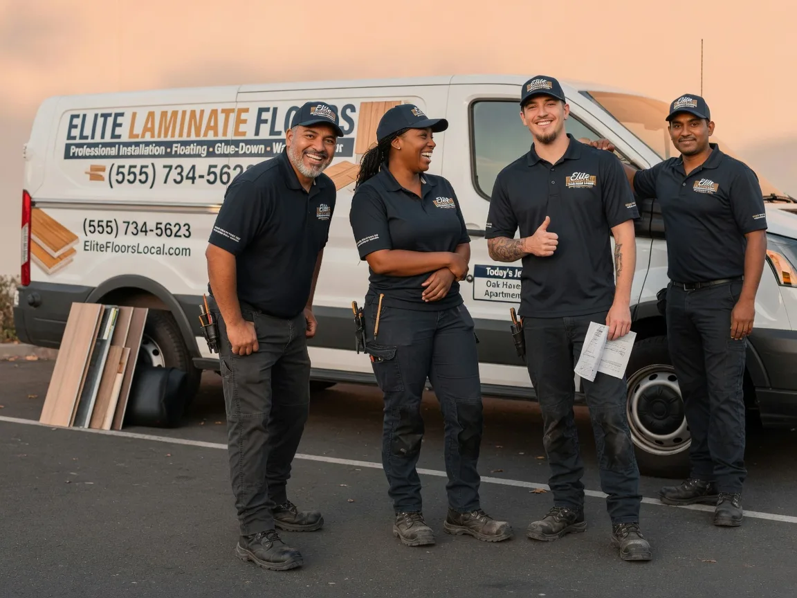 Laminate flooring installation company in Onward, IN